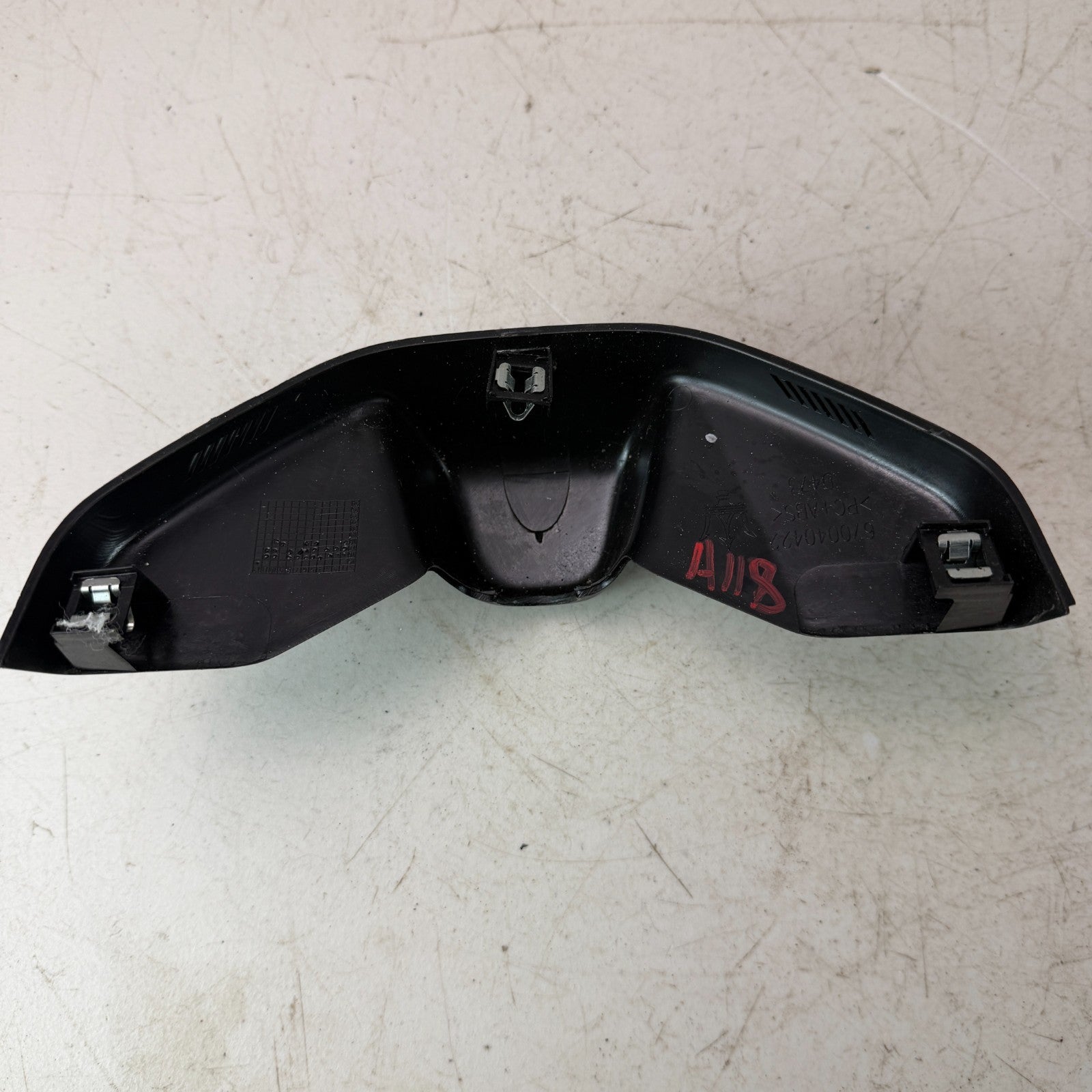 2017-2024 MASERATI LEVANTE INTERIOR REAR VIEW MIRROR COVER TRIM 670040422 OEM