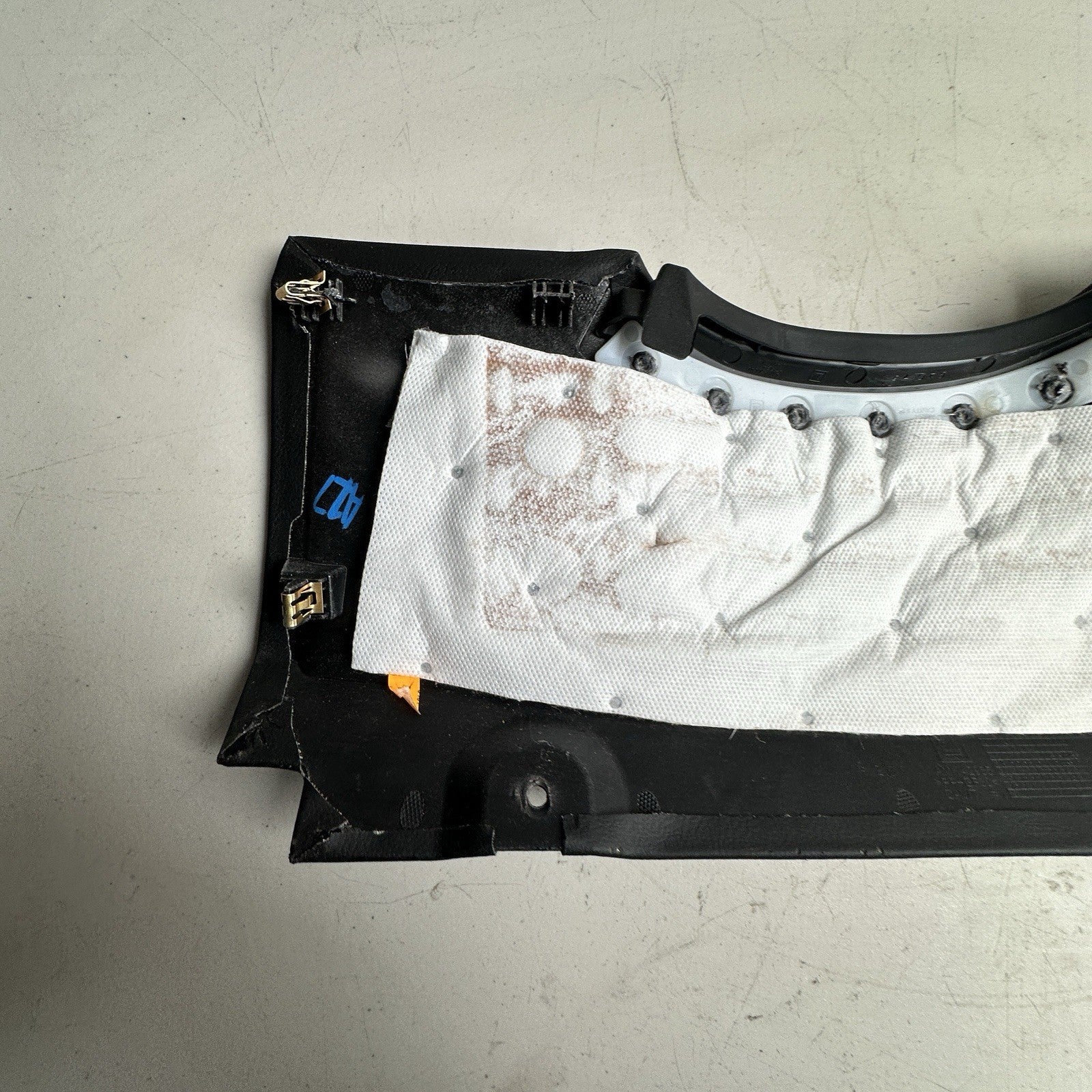 14-19 Corvette C7 Lower Driver Side Dash Knee Bolster Pad Jet Black 3461