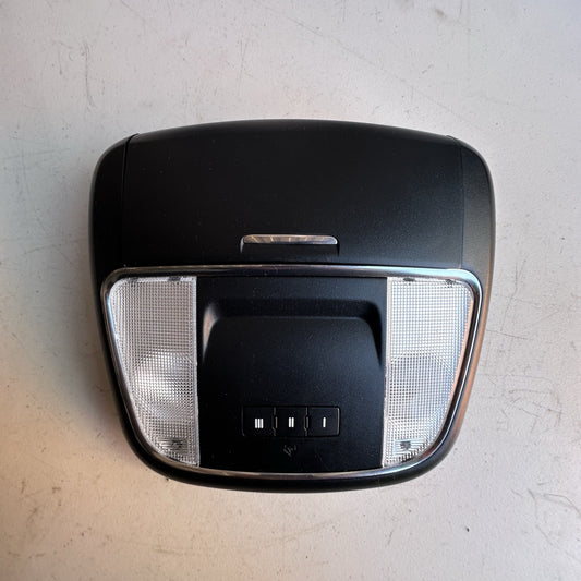 15-23 DODGE CHARGER FRONT OVERHEAD CONSOLE DOME LIGHT LAMP CONTROL PANEL OEM