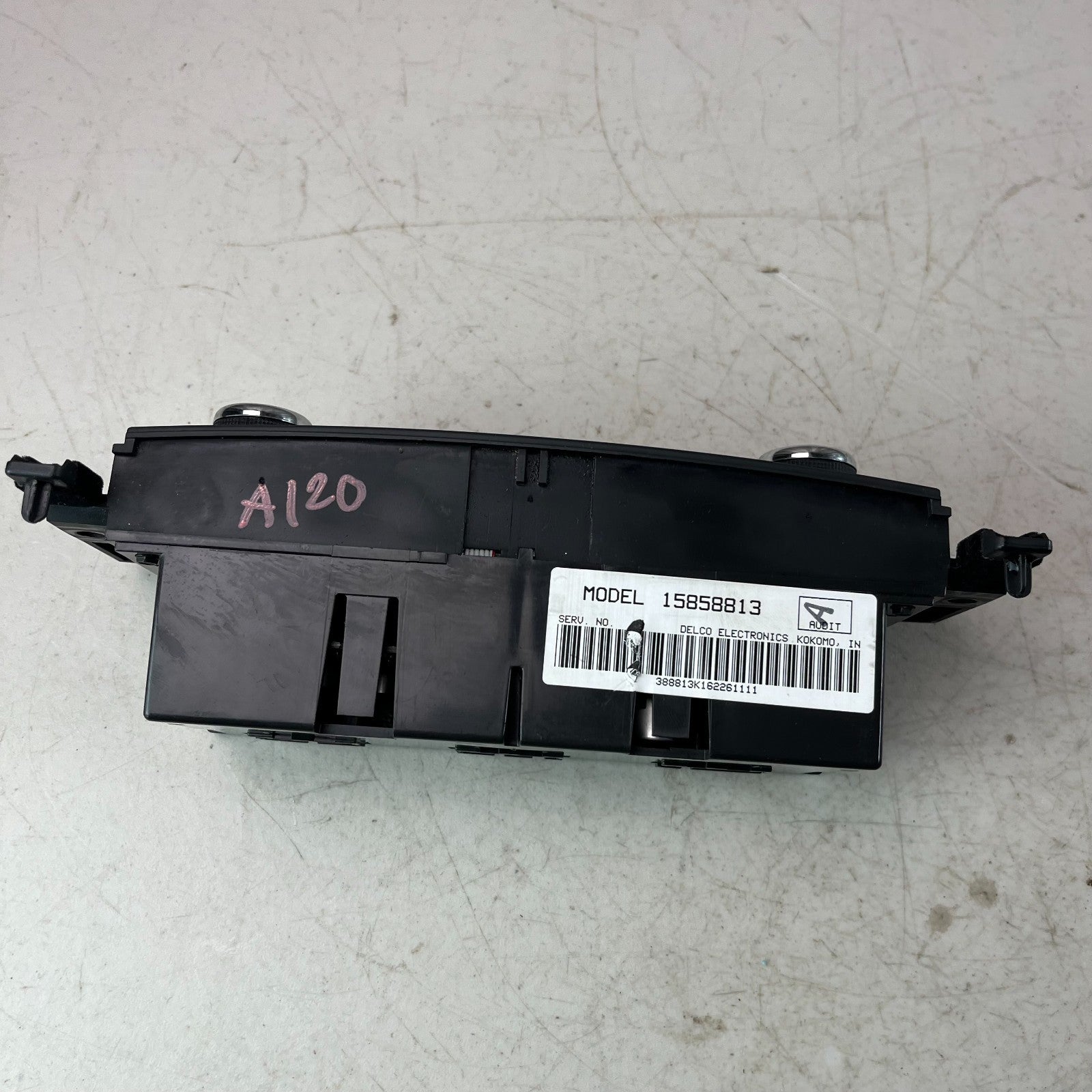 05-13 CHEVROLET CORVETTE C6 DUAL ZONE AC HEATER CLIMATE CONTROL SWITCH 15858813