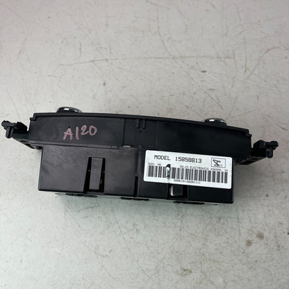 05-13 CHEVROLET CORVETTE C6 DUAL ZONE AC HEATER CLIMATE CONTROL SWITCH 15858813