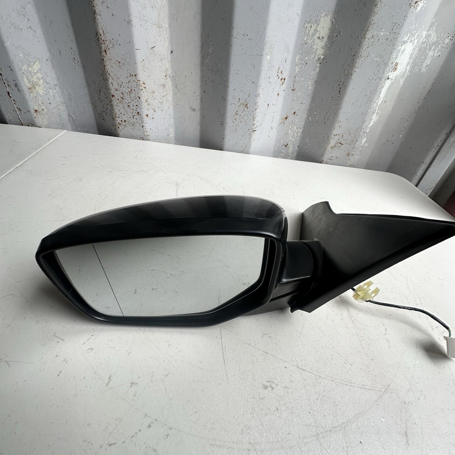 2013-2017 Honda Accord Left Driver Door Mirror Black OEM Assembly