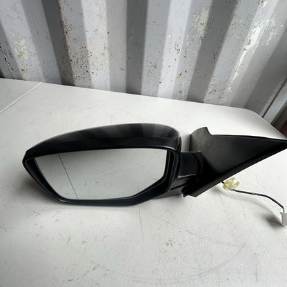 2013-2017 Honda Accord Left Driver Door Mirror Black OEM Assembly