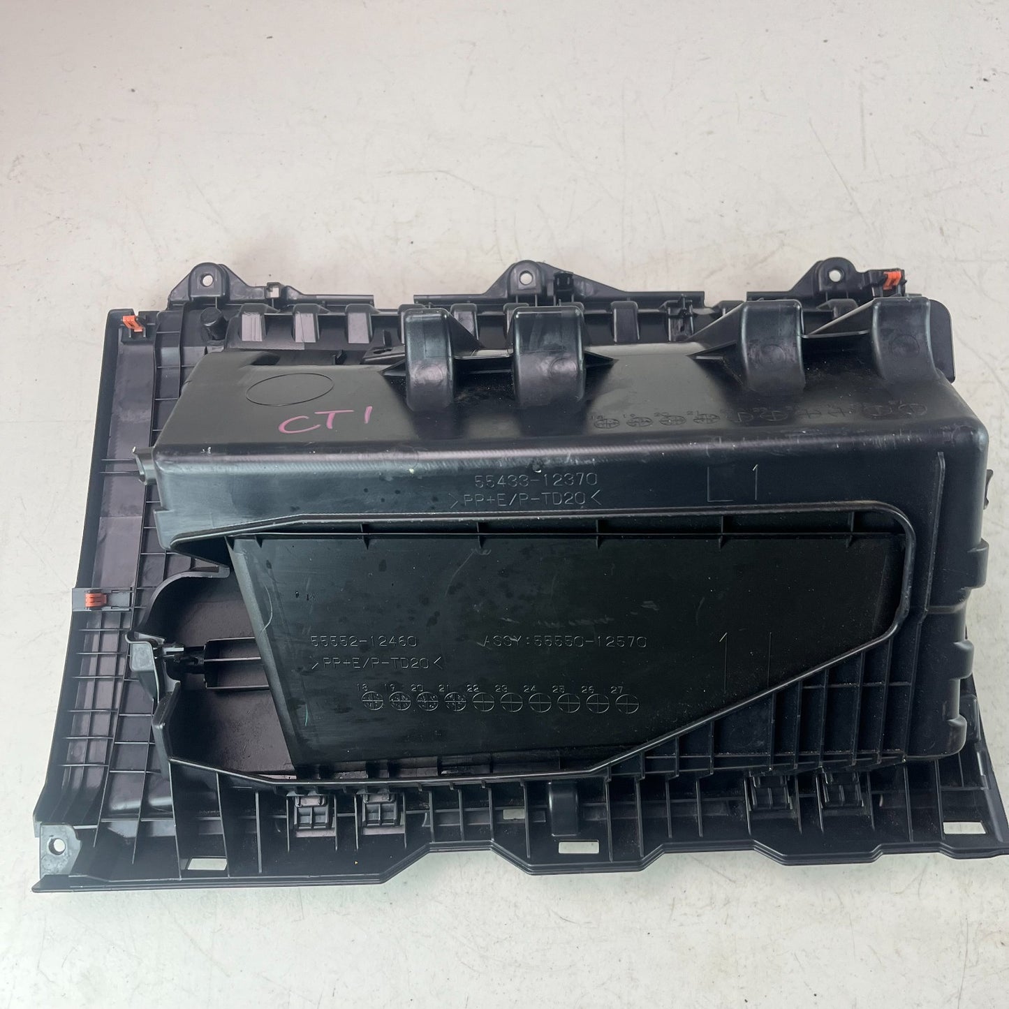 2020-2025 TOYOTA COROLLA DASHBOARD GLOVE BOX STORAGE COMPARTMENT 55433-12370 OEM