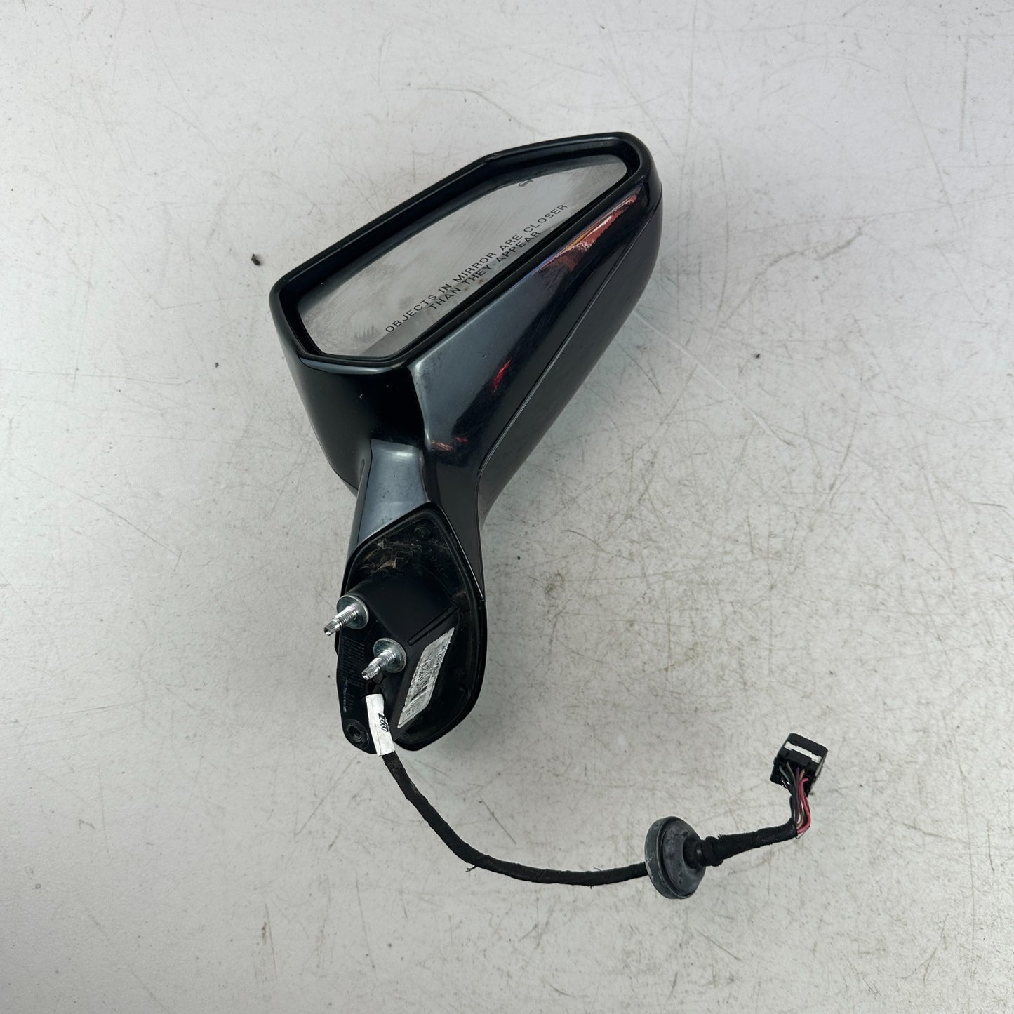 2016-2018 CHEVROLET CAMARO FRONT RIGHT PASSENGER SIDE VIEW DOOR MIRROR BLACK OEM
