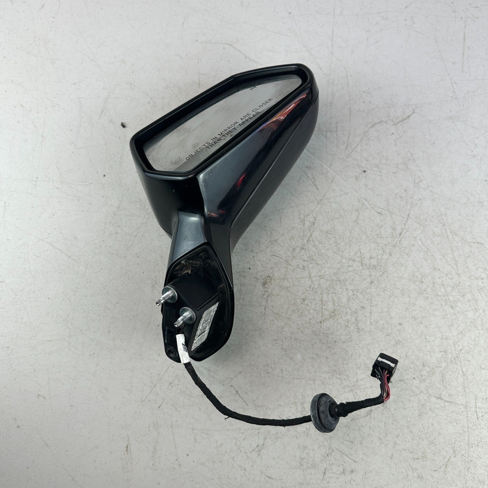 2016-2018 CHEVROLET CAMARO FRONT RIGHT PASSENGER SIDE VIEW DOOR MIRROR BLACK OEM
