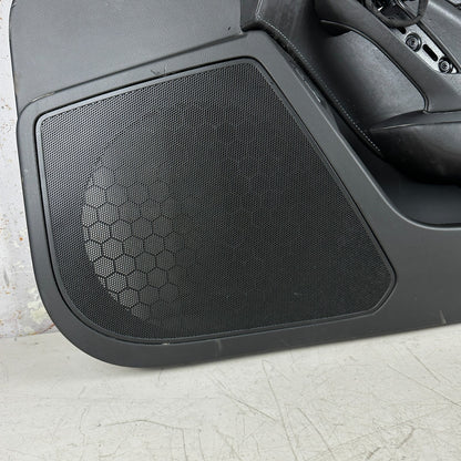 2014-2019 CHEVROLET CORVETTE C7 FRONT RIGHT SIDE INTERIOR DOOR PANEL BLACK OEM