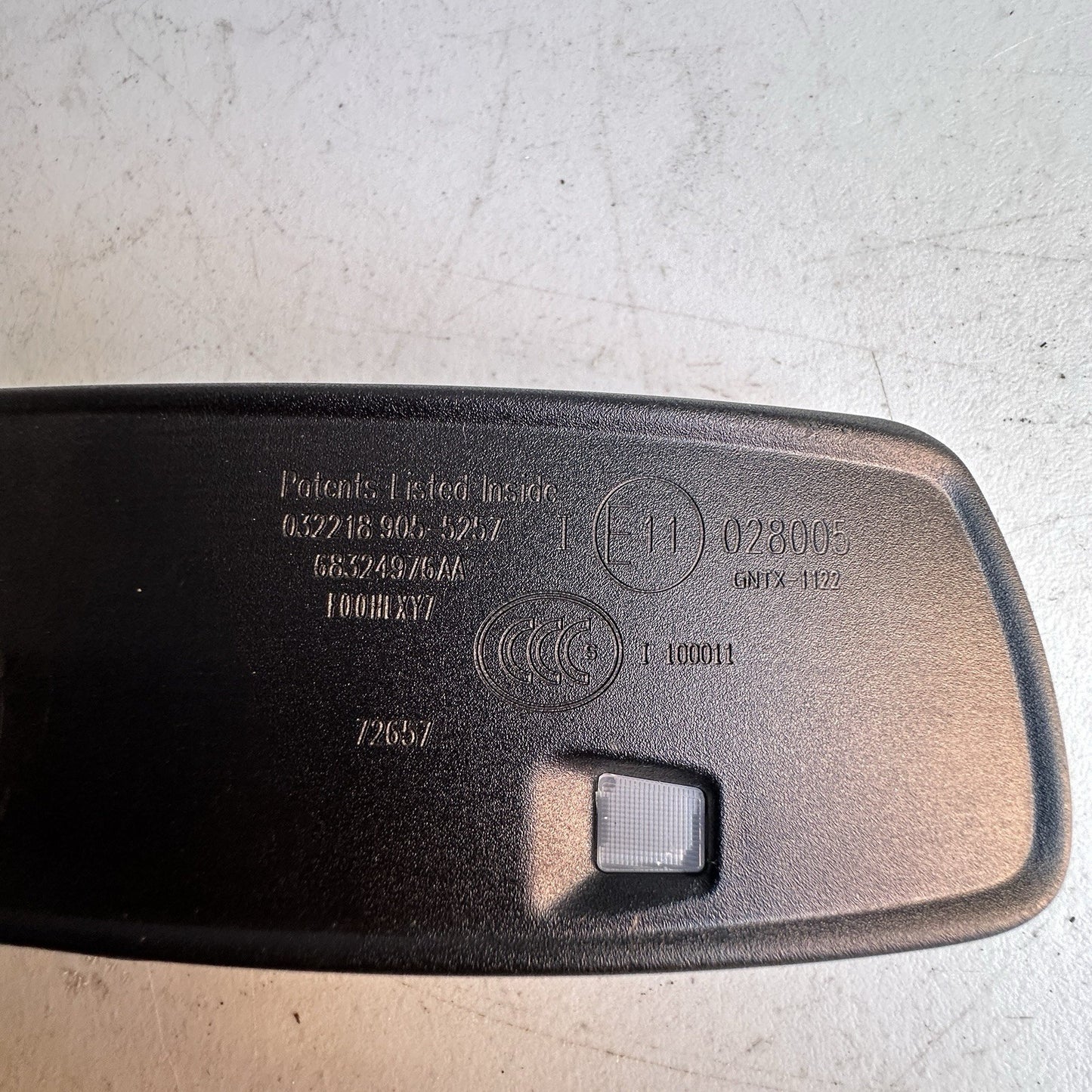 2017-2023 DODGE CHARGER / CHRYSLER 300 INTERIOR REAR VIEW MIRROR OEM ASSIST/SOS