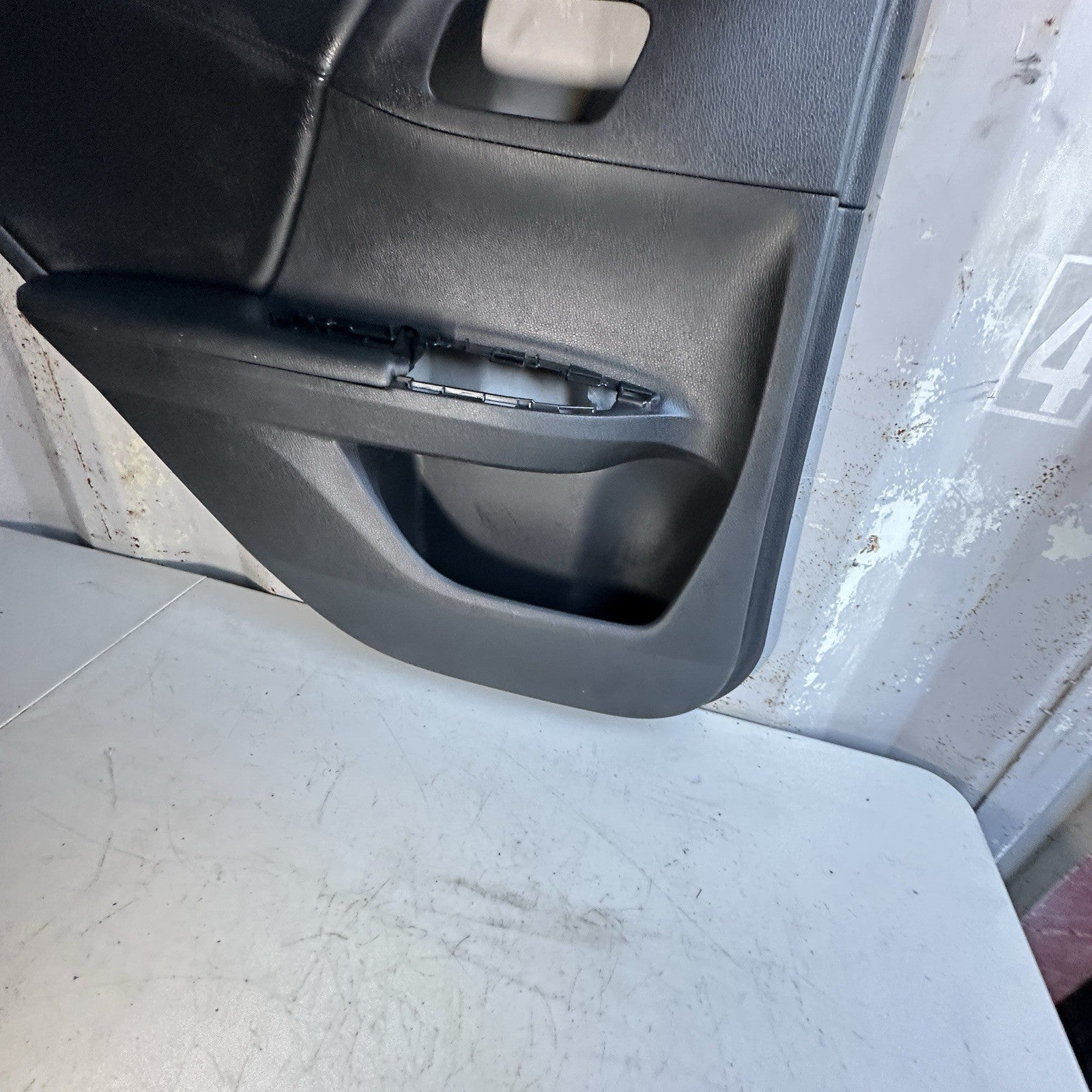 2013-17 HONDA ACCORD SEDAN REAR LEFT INTERIOR DOOR PANEL TRIM OEM Black Leather
