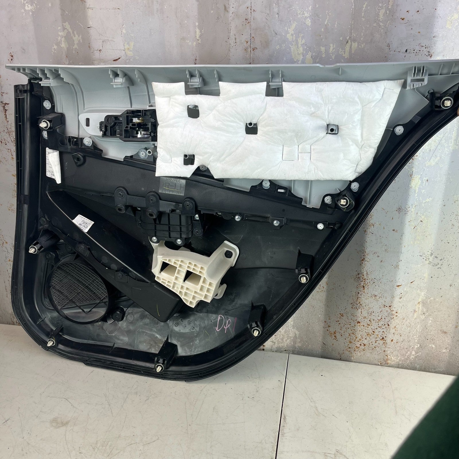 2020-2025 TOYOTA COROLLA REAR LEFT DRIVER SIDE INTERIOR DOOR TRIM PANEL OEM