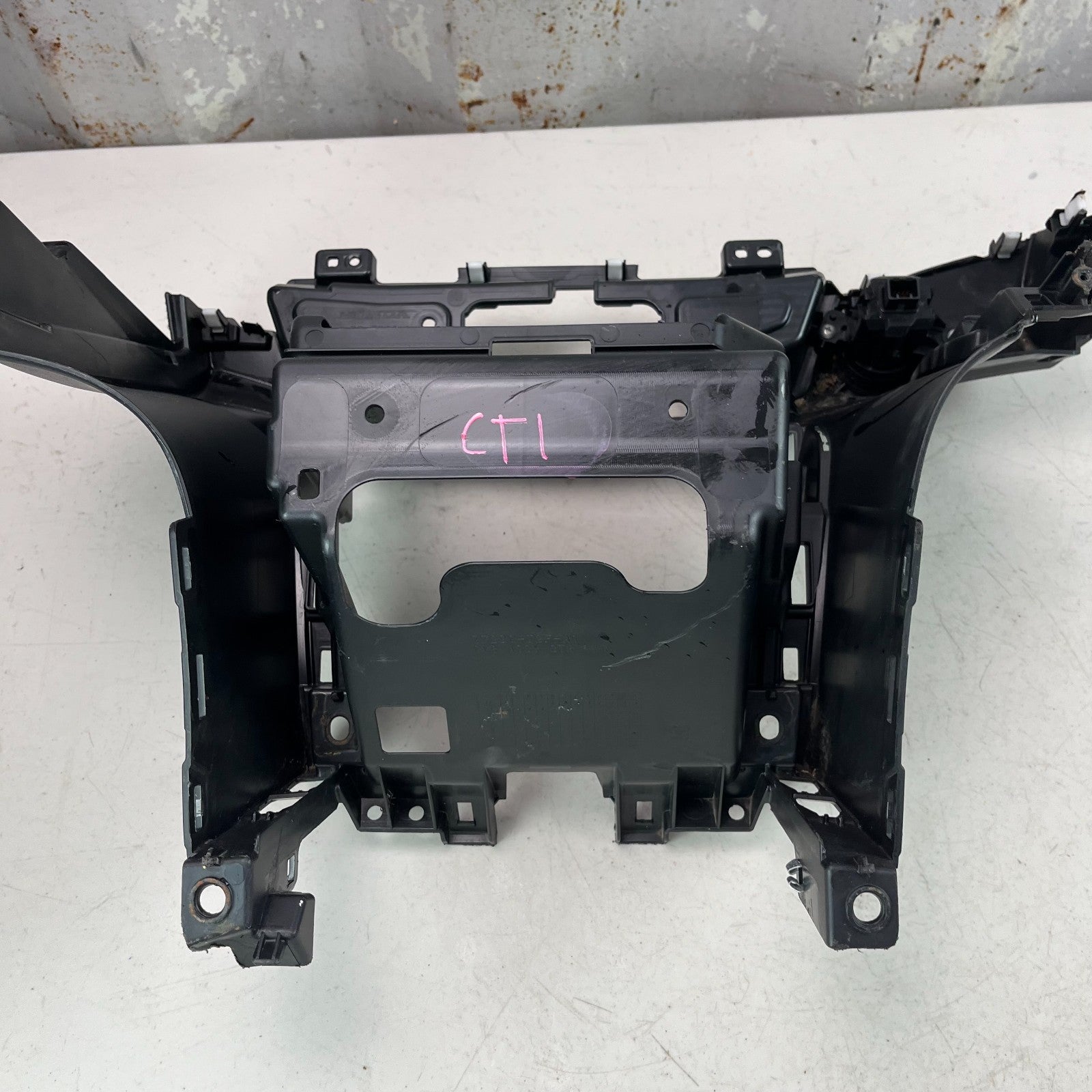 2013-2017 HONDA ACCORD FRONT CENTER DASH STORAGE BOX PANEL ASSY 77290-T2F-A1 OEM