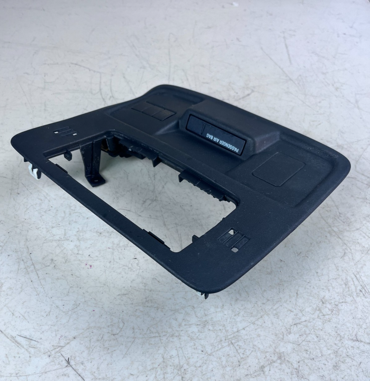 2010-2015 CORVETTE CAMARO FRONT OVERHEAD DOME LIGHT CONTROL PANEL TRIM BLACK OEM