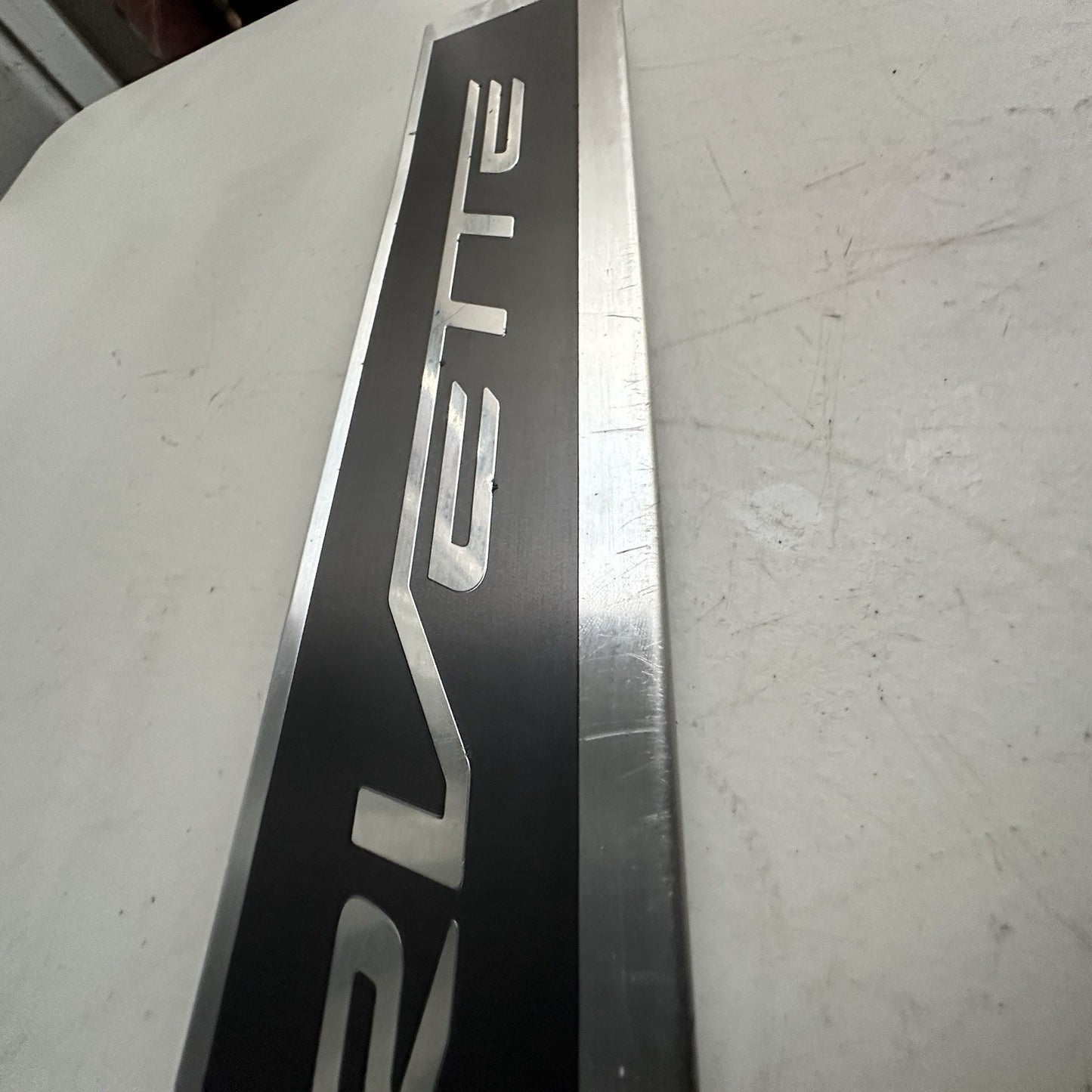 2014-2019 Chevy Corvette C7 OEM Door Sill Scuff Entry Plate 22789326