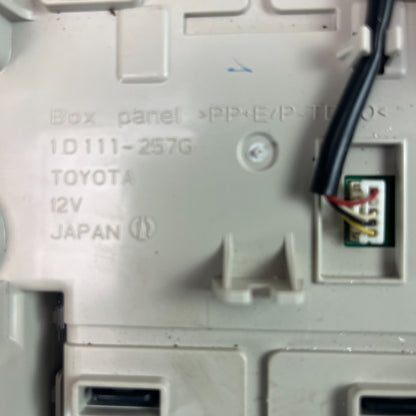 20-22 TOYOTA COROLLA ROOF OVERHEAD CONSOLE DOME LIGHT LAMP SWITCH 1D111-257G OEM