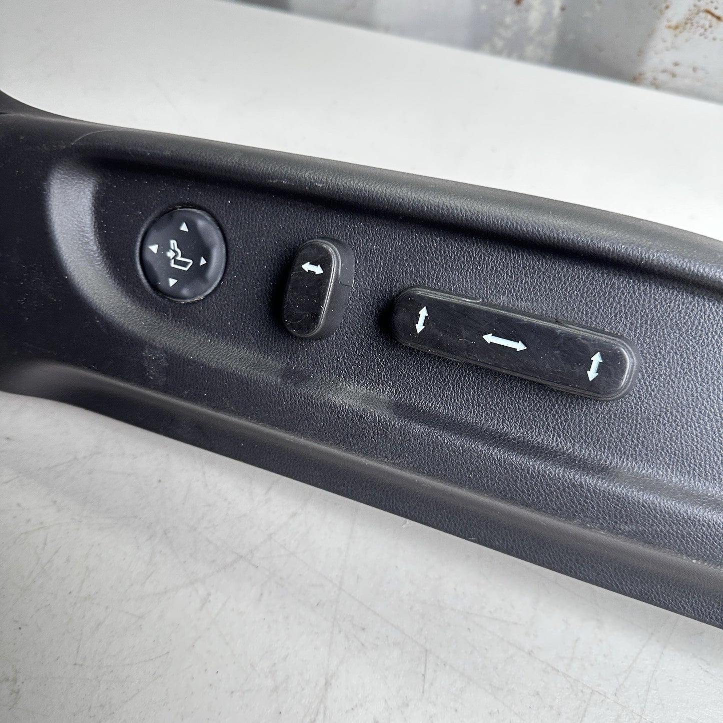 14-20 Acura RLX Front Passenger Seat Switch Panel Trim Cover And Controls Black