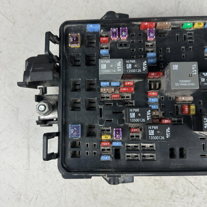 2014-2019 CHEVROLET CORVETTE C7 UNDER HOOD RELAY FUSE BOX ASSEMBLY 23189699 OEM