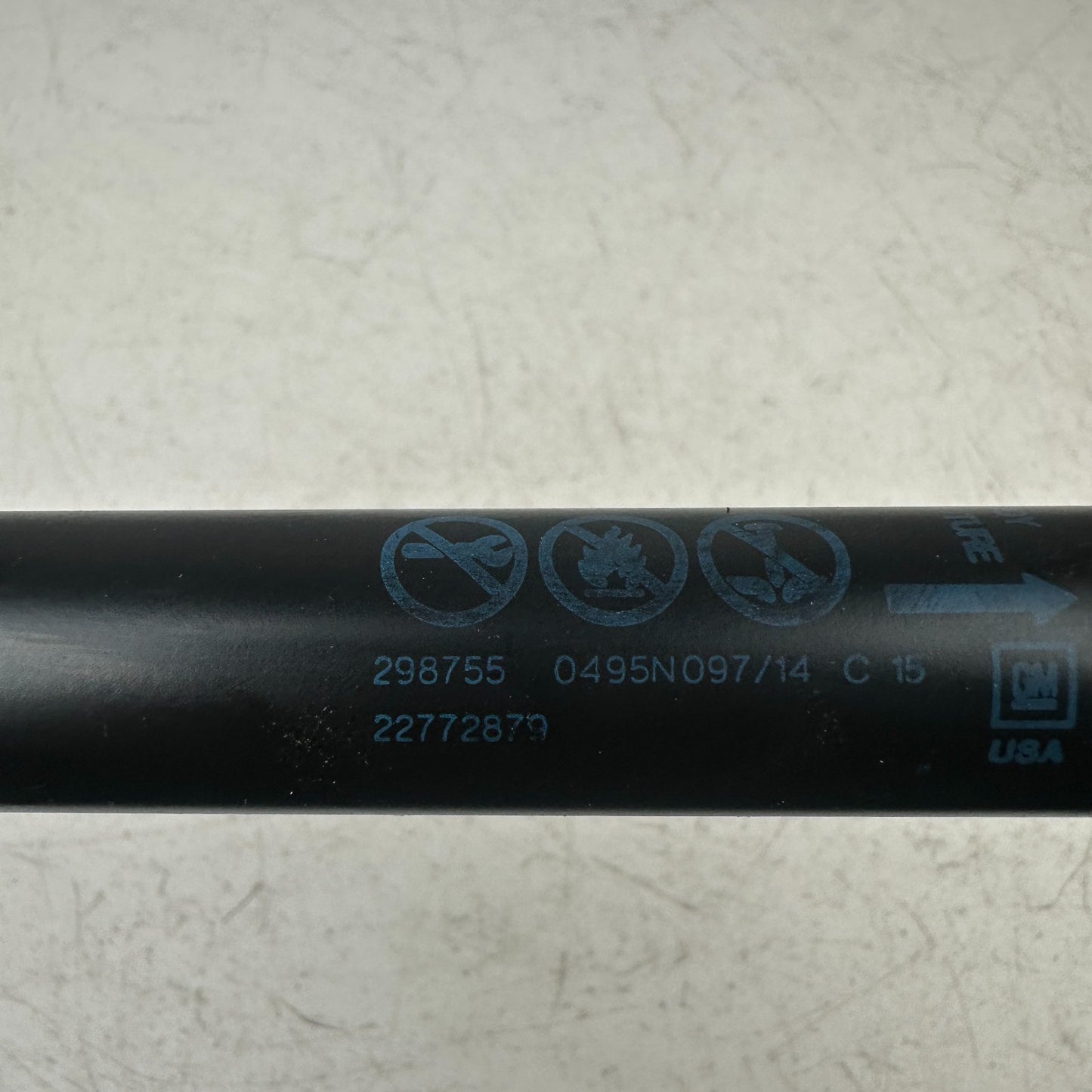 2014-2019 CORVETTE REAR LIFTGATE HATCH LH or RH LIFT SUPPORT CYLINDER STRUT OEM