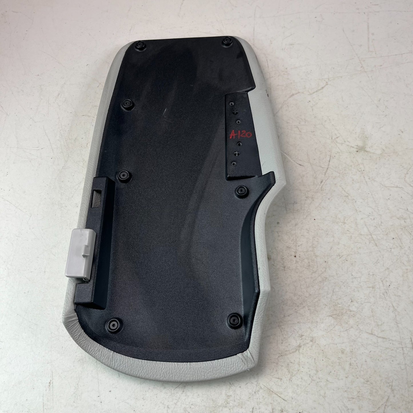 2005-2013 CHEVROLET CORVETTE C6 FRONT CENTER CONSOLE ARMREST LID DOOR GRAY OEM