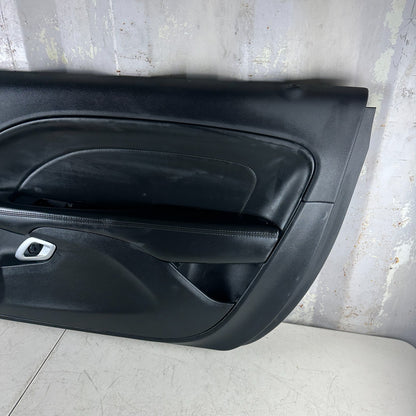 2015-2023 DODGE CHALLENGER FRONT RIGHT PASSENGER SIDE DOOR TRIM PANEL BLACK OEM