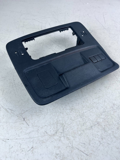 2010-2015 CORVETTE CAMARO FRONT OVERHEAD DOME LIGHT CONTROL PANEL TRIM BLACK OEM