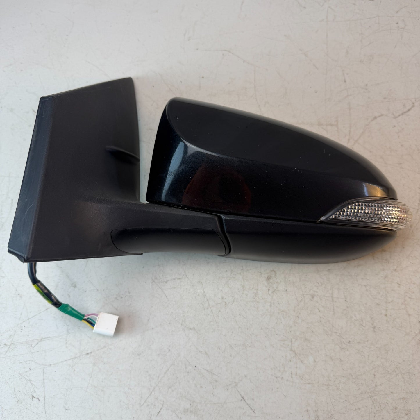 2014-2019 TOYOTA COROLLA FRONT LEFT DRIVER SIDE VIEW DOOR HEATED MIRROR BLACK
