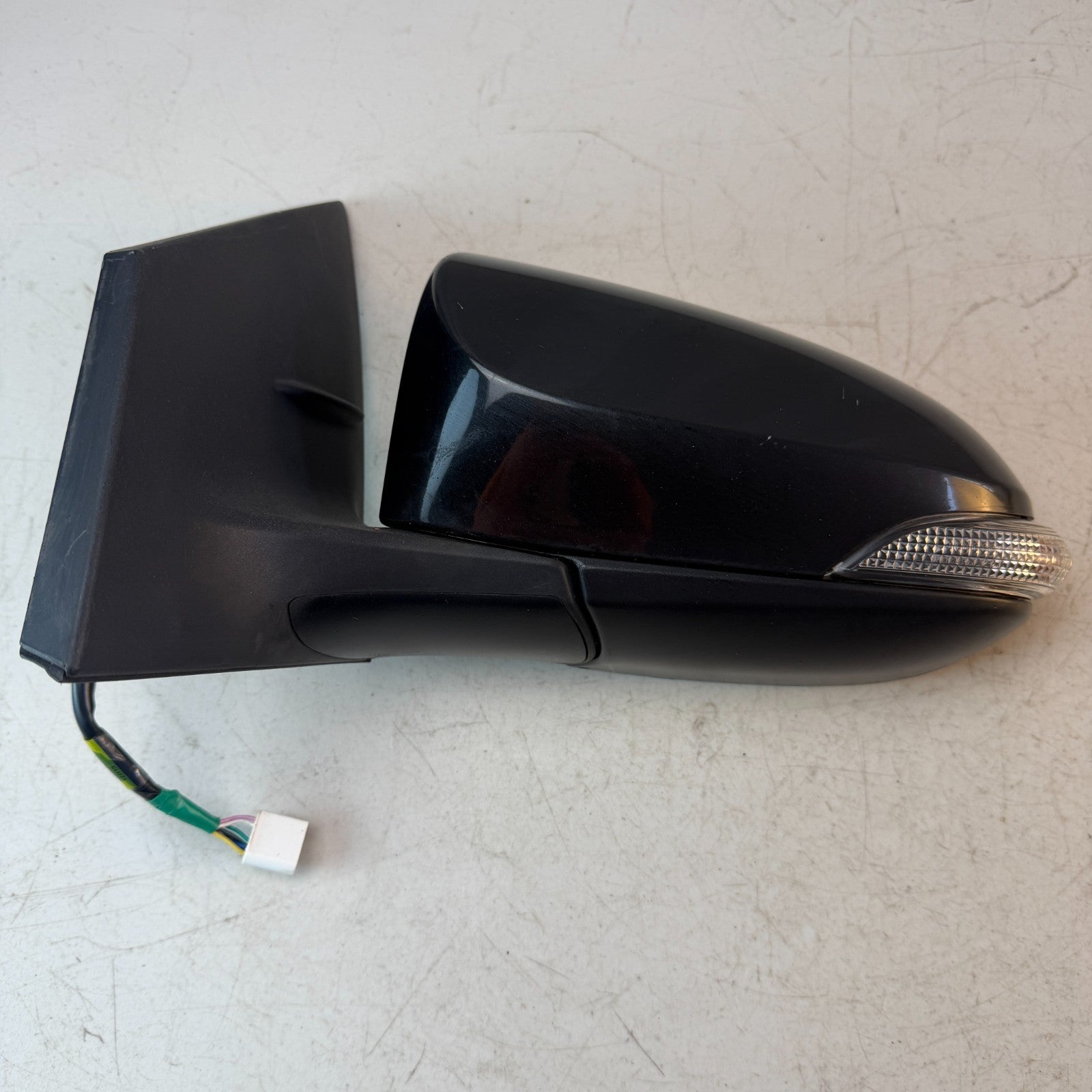 2014-2019 TOYOTA COROLLA FRONT LEFT DRIVER SIDE VIEW DOOR HEATED MIRROR BLACK