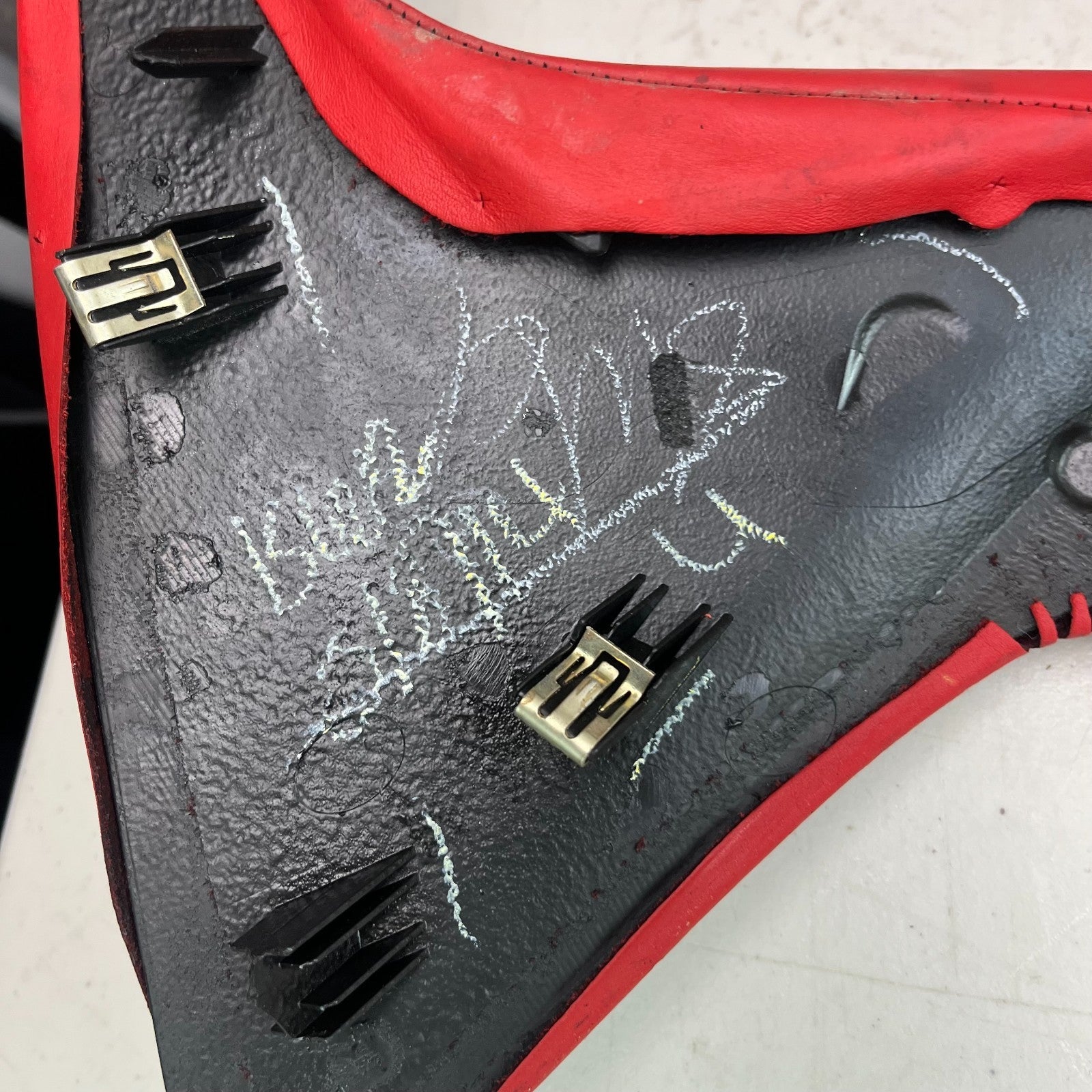 2014-2019 CHEVROLET CORVETTE C7 INSTRUMENT CLUSTER PANEL COVER MOLDING TRIM RED