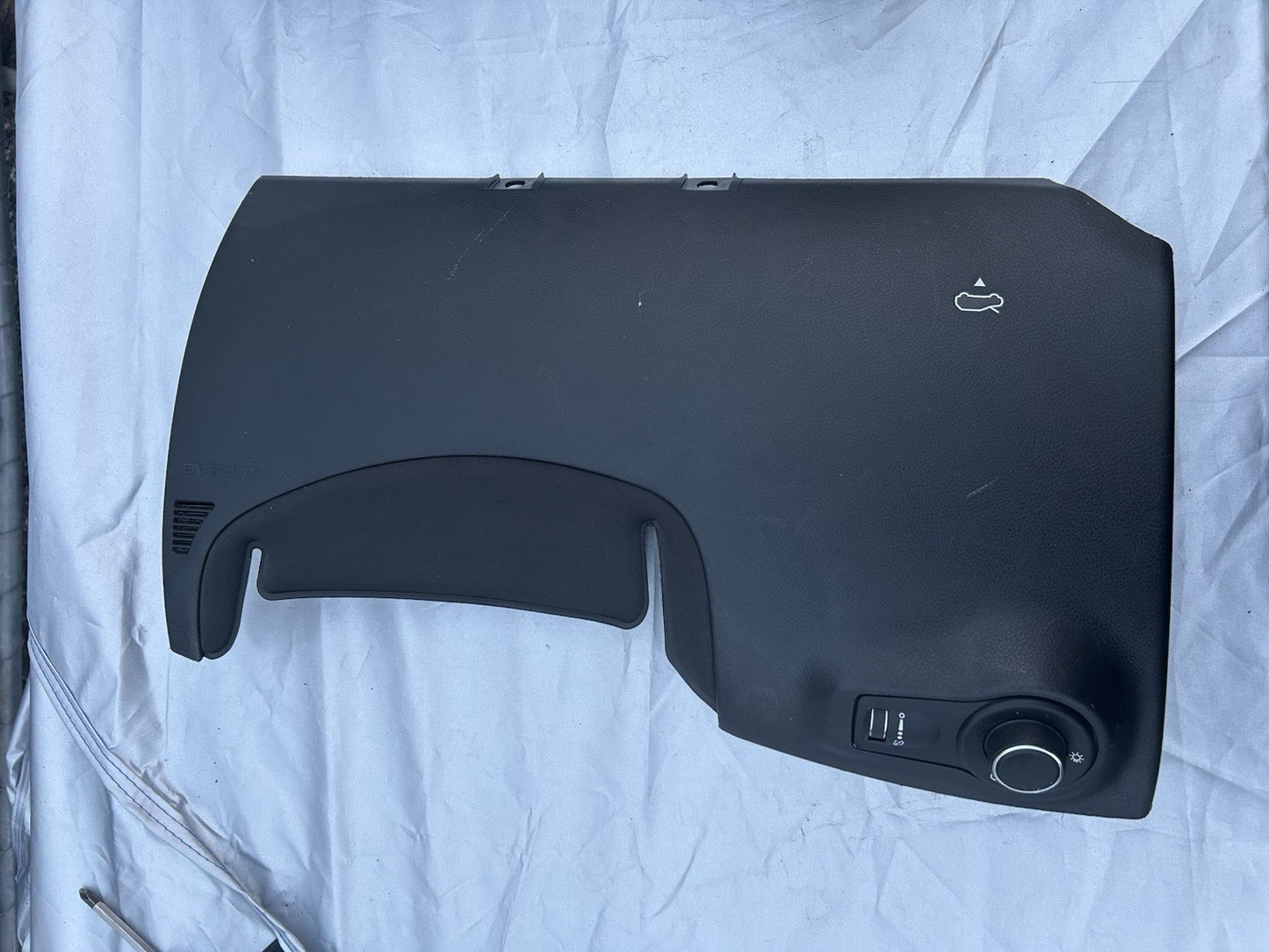 17-21 JEEP COMPASS DASH LEFT LOWER KNEE BLOCKER TRIM COVER 6WC36DX9AB OEM