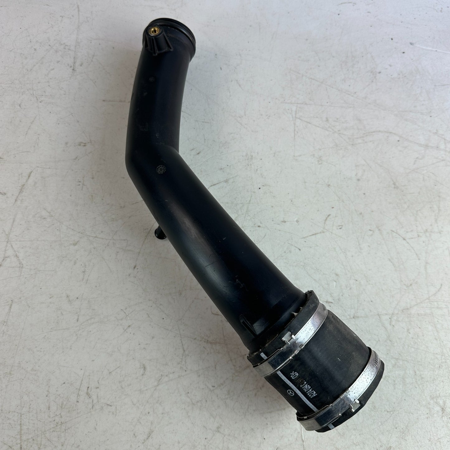 2015-2021 MERCEDES W205 C300 AIR INTERCOOLER AIR HOSE LINE PIPE A2740980107 OEM