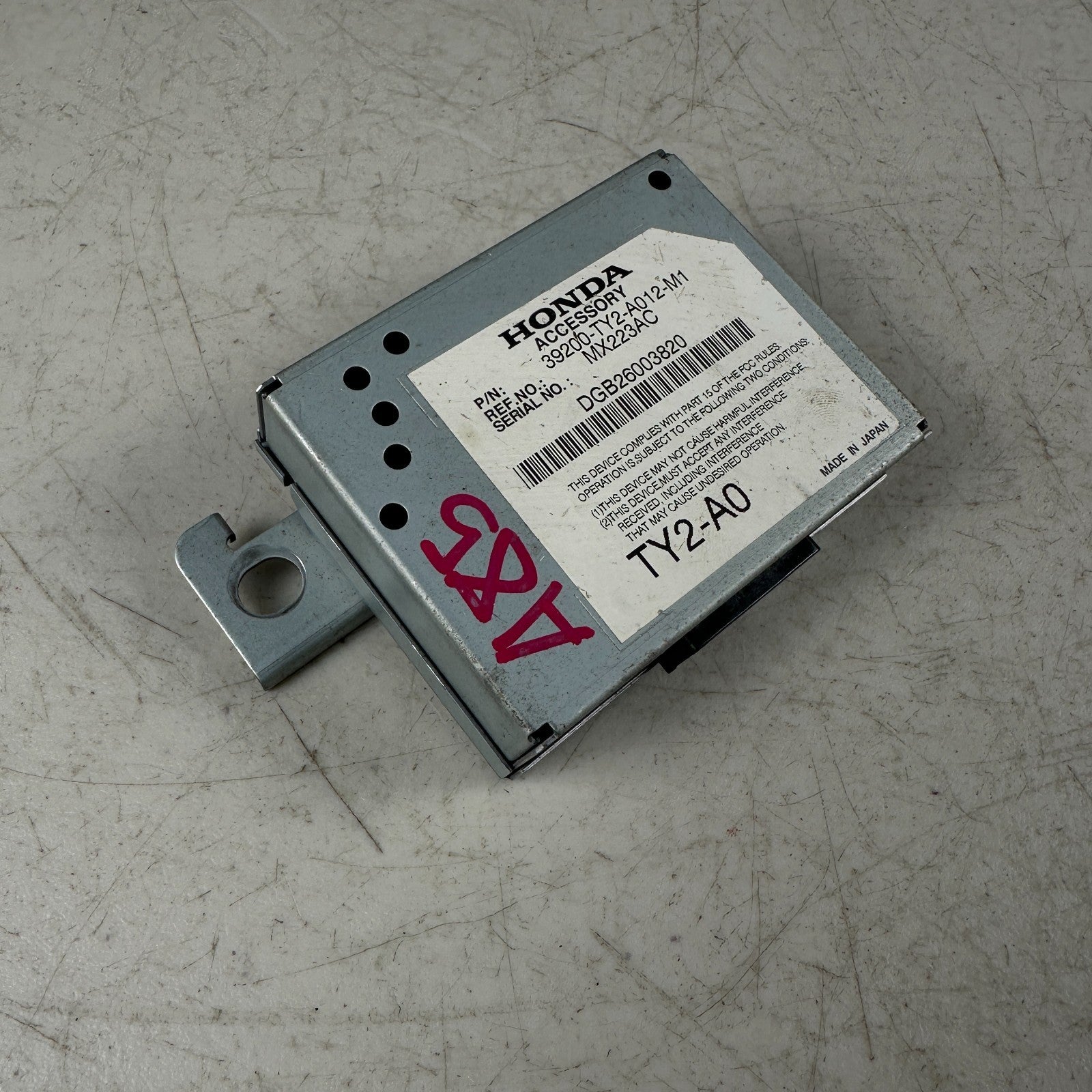 2014-2017 ACURA RLX ACTIVE NOISE COMPUTER CONTROL MODULE UNIT 39200-TY2-A012 OEM