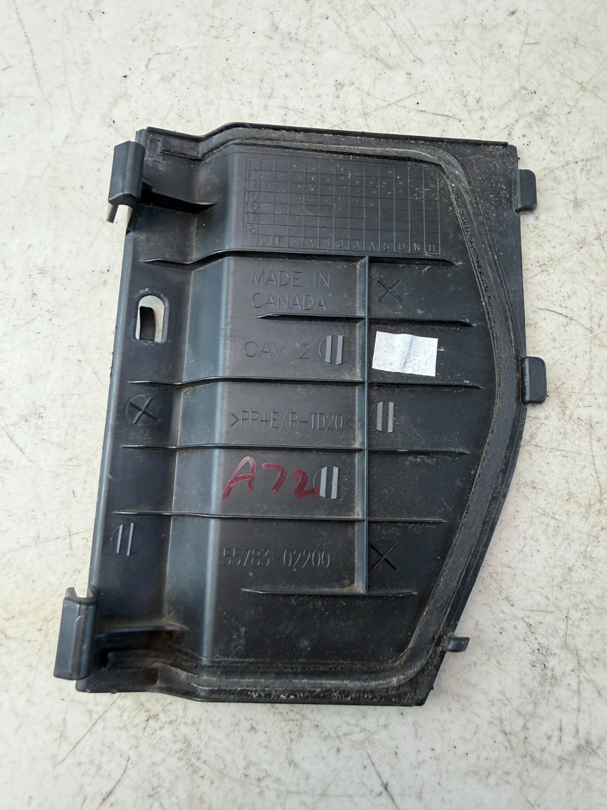 2014-2018 TOYOTA COROLLA SEDAN COWL GRILLE MOLDING COVER TRIM 55783-02200 OEM