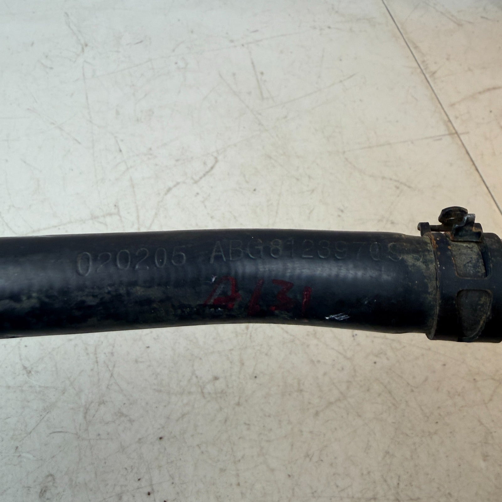 05-07 CHEVROLET CORVETTE C6 ENGINE RADIATOR COOLING COOLANT HOSE PIPE LINE OEM