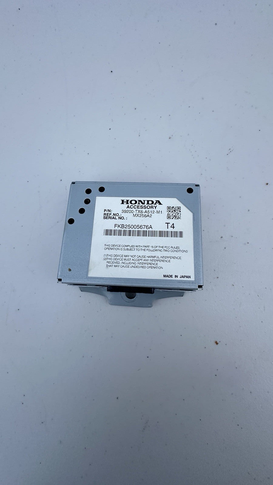 2016-2018 Acura ILX ACTIVE NOISE CONTROL MODULE 39200TX6A512M1 OEM