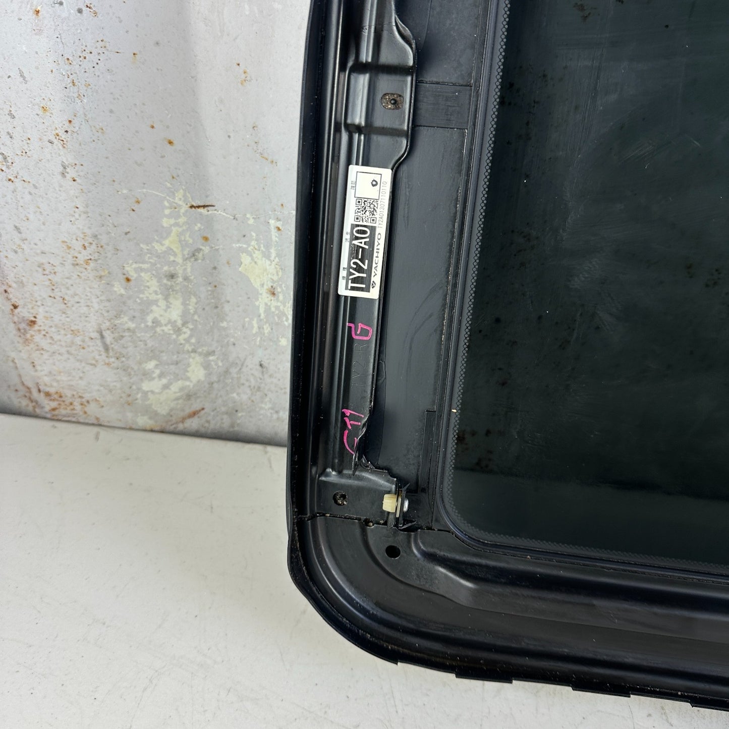 2014-2020 ACURA RLX UPPER SUNROOF SUN ROOF MOONROOF WINDOW GLASS 43R-00150 OEM