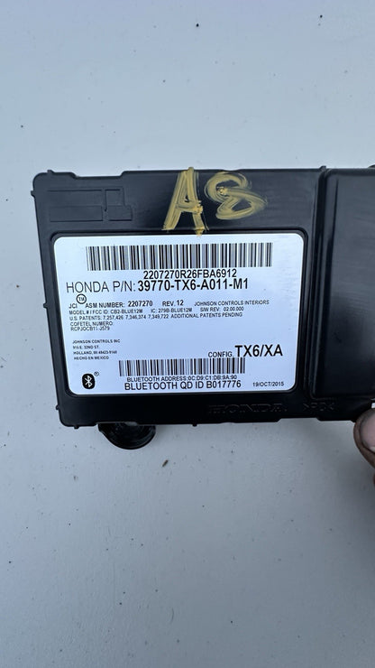 2013-2022 ACURA ILX Communication Control Module 39770-TX6-A01 OEM