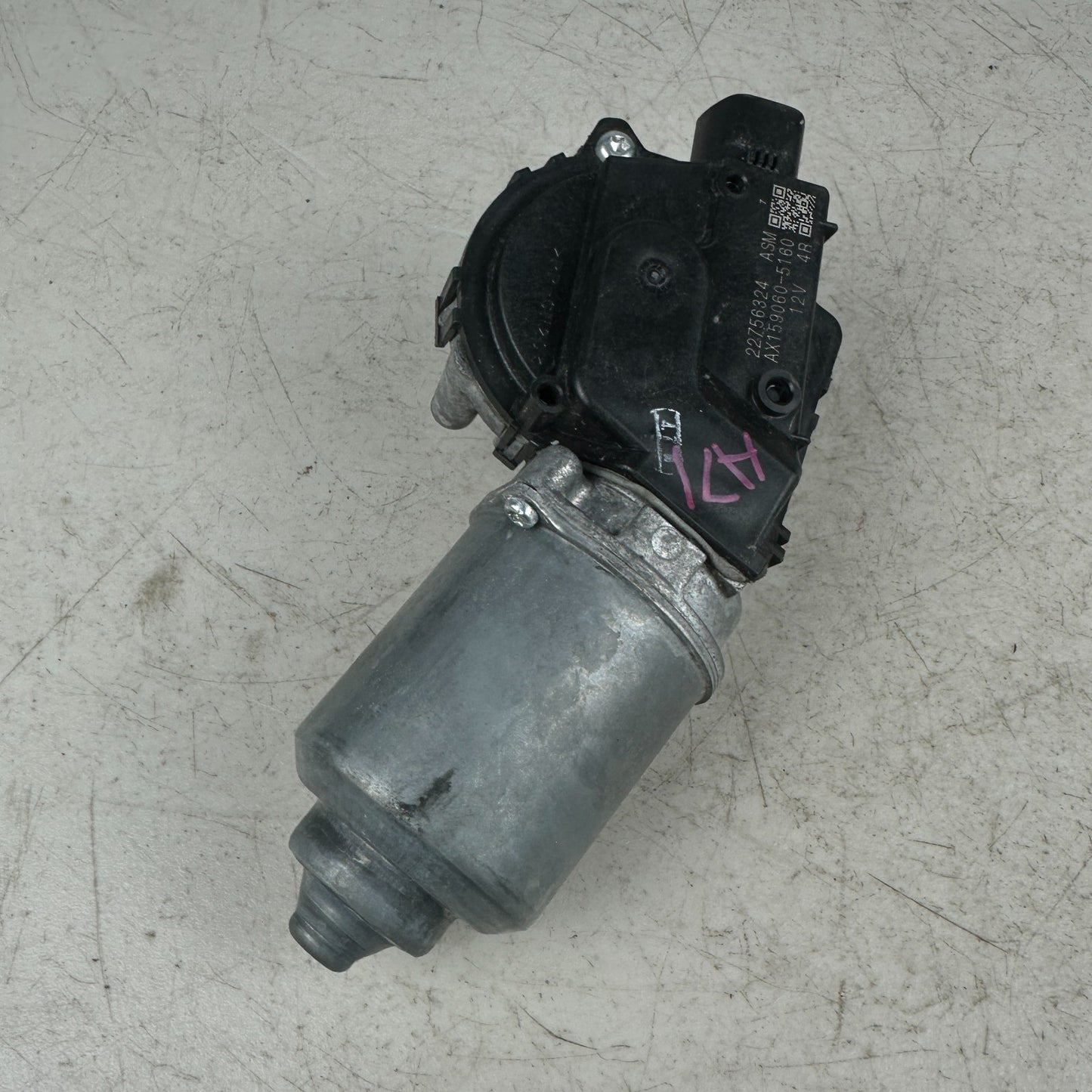 2014-2019 CHEVROLET CORVETTE FRONT WINDSHIELD ELECTRIC WIPER MOTOR 22756324 OEM