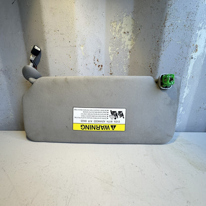 2014-2017 Acura RLX Passenger  Right Sun Visor OEM Gray