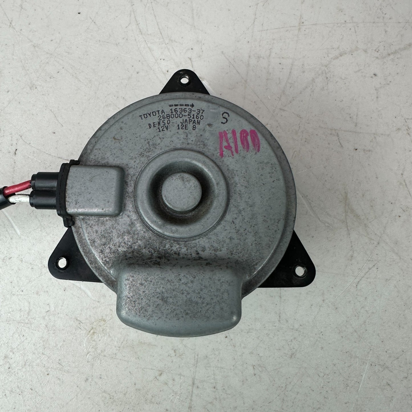 2020-2025 TOYOTA COROLLA FRONT ENGINE RADIATOR COOLING FAN MOTOR 268000-5160 OEM