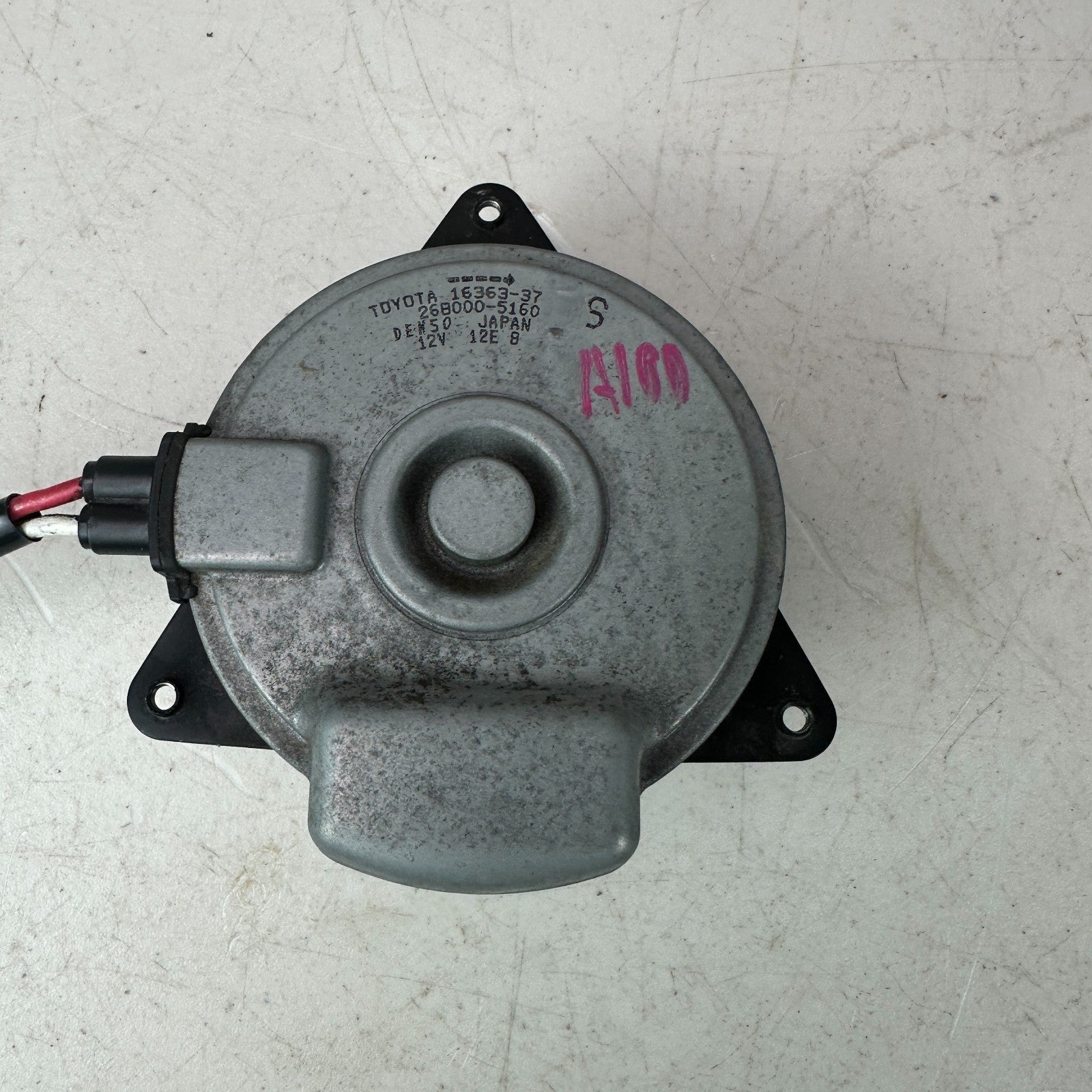 2020-2025 TOYOTA COROLLA FRONT ENGINE RADIATOR COOLING FAN MOTOR 268000-5160 OEM
