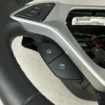 2014-15 CHEVROLET CORVETTE C7 STINGRAY MULTIFUNCTIONAL STEERING WHEEL Blue Stich