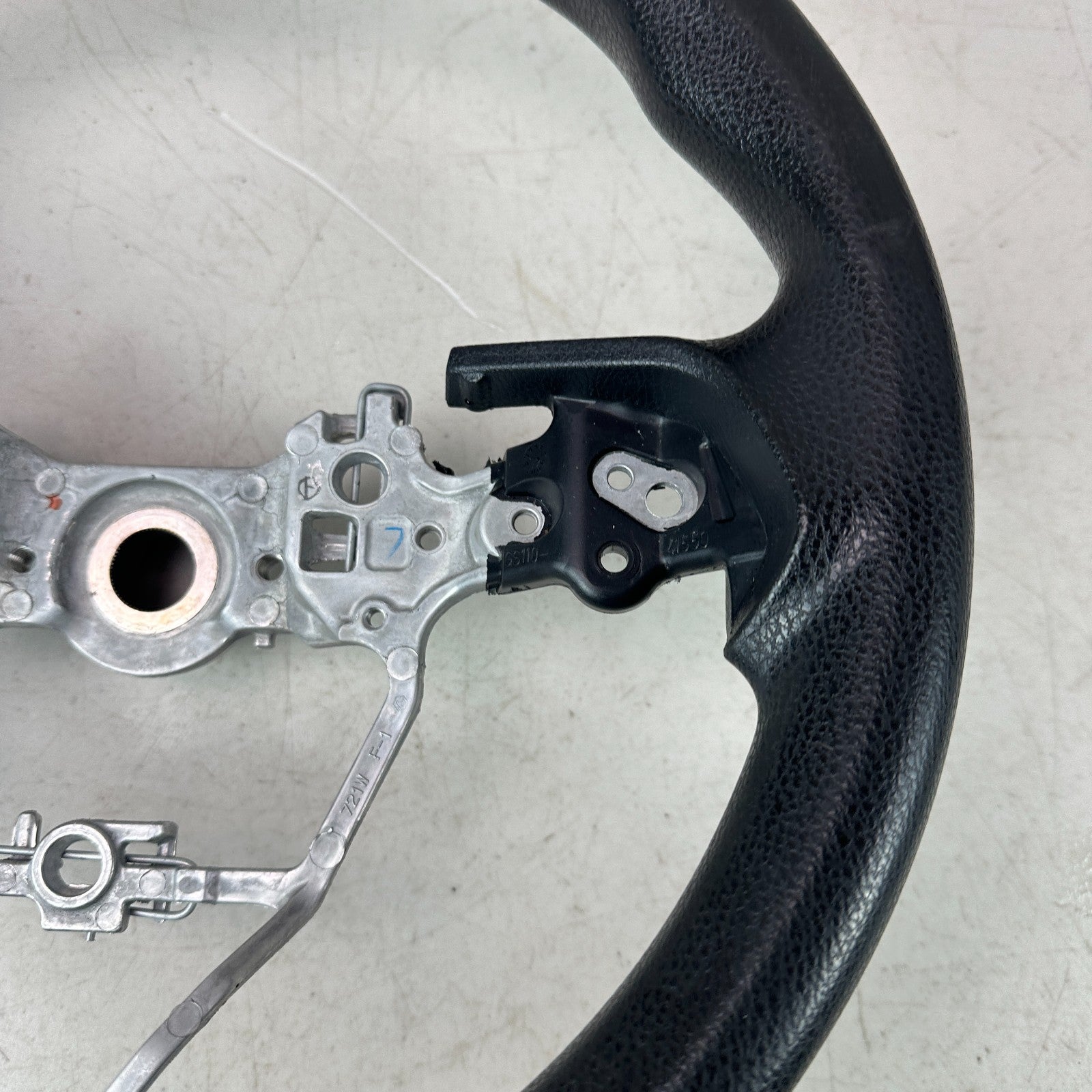 2020-2025 TOYOTA COROLLA FRONT LEFT DRIVER SIDE STEERING WHEEL RING BLACK OEM