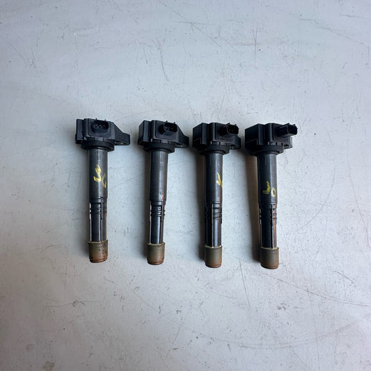 2013-2017 HONDA ACCORD 2.4L GAS FRONT ENGINE MOTOR IGNITION COIL SET OF 4 OEM