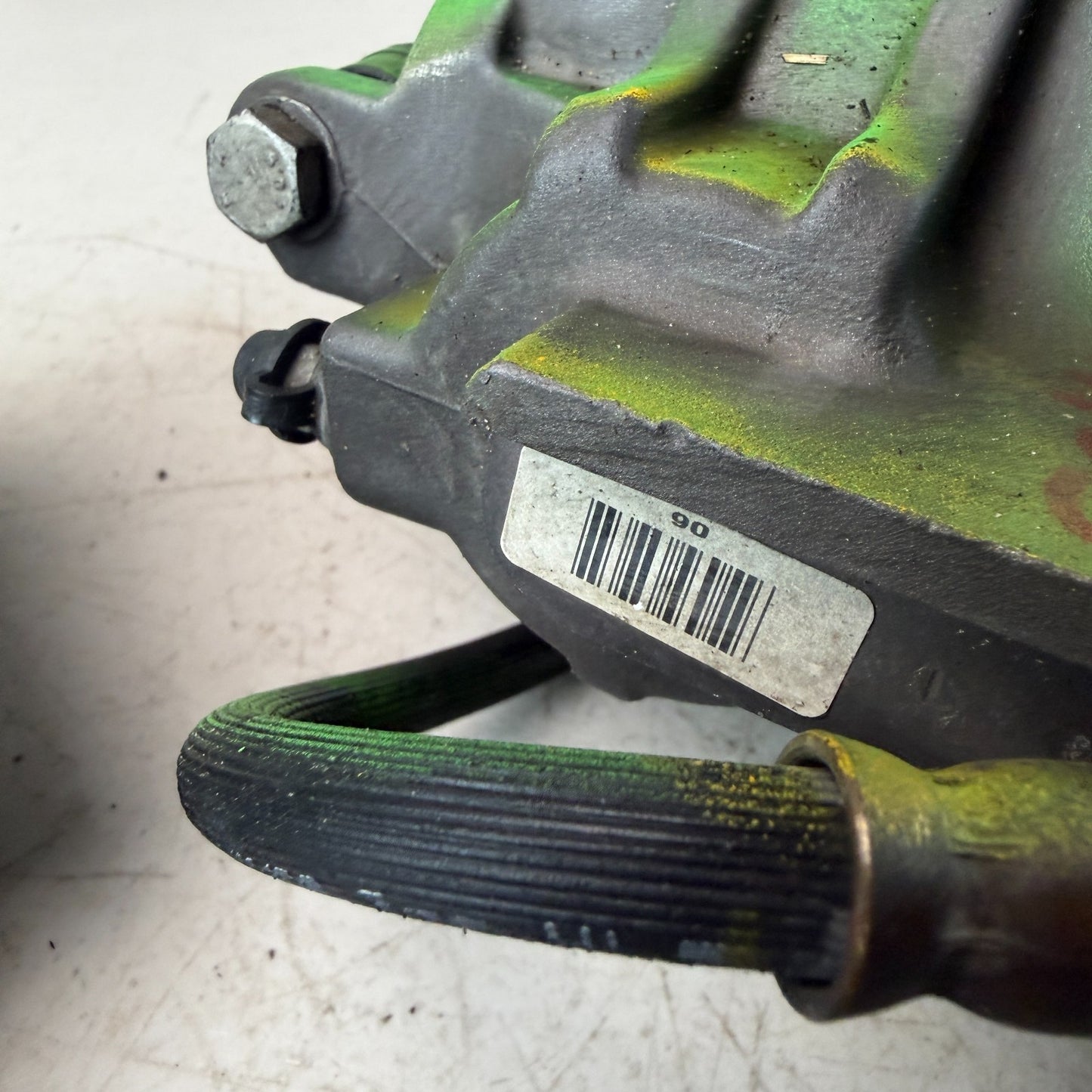 2005-2013 CHEVROLET CORVETTE C6 FRONT LEFT & RIGHT BRAKE CALIPER PAIR GREEN OEM