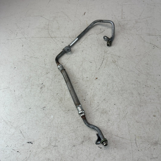 2015-2018 MERCEDES W205 C300 ENGINE TURBOCHARGER OIL FEED HOSE LINE PIPE OEM