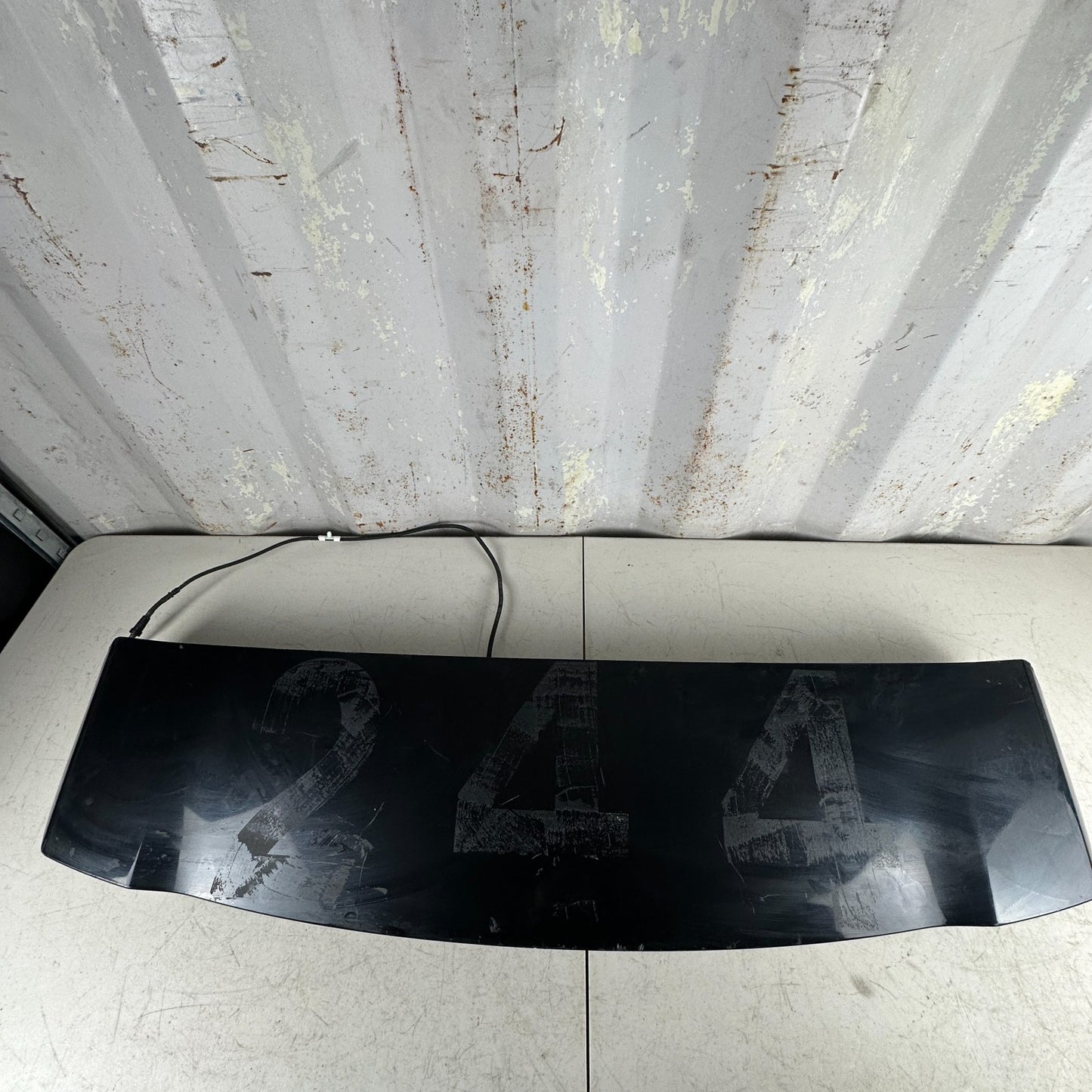 2020 - 2024 FORD EXPLORER REAR TAILGATE LIFTGATE UPPER SPOILER WING BLACK OEM