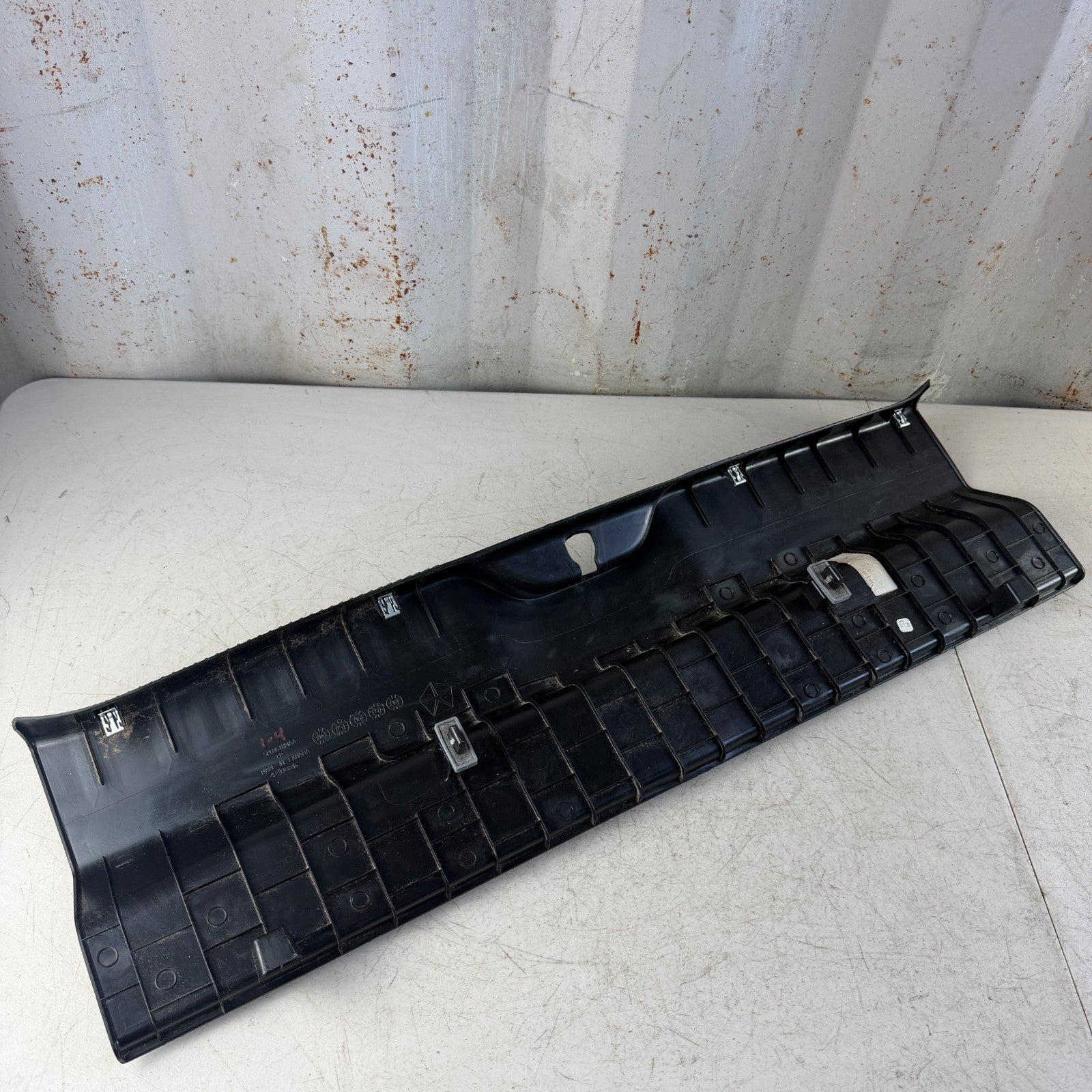 2015-2023 DODGE CHARGER REAR TRUNK COMPARTMENT BACK WALL TRIM COVER PANEL OEM