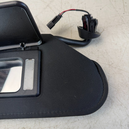 05-13 CHEVROLET CORVETTE FRONT RIGHT PASSENGER SIDE SUNVISOR SUN VISOR BLACK OEM