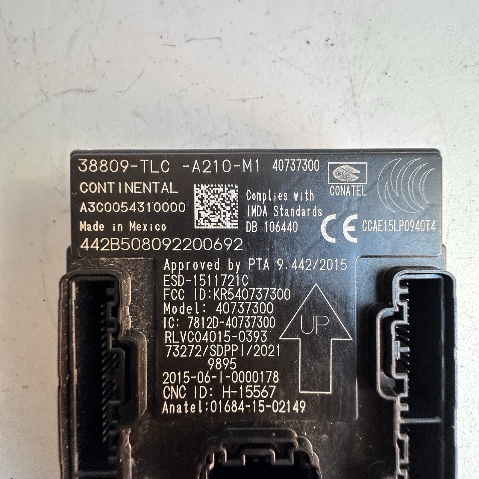 2020-2022 Honda CR-V BCM BODY CONTROL MODULE OEM 38809-TLC - A210-M1