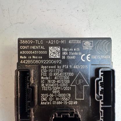 2020-2022 Honda CR-V BCM BODY CONTROL MODULE OEM 38809-TLC - A210-M1