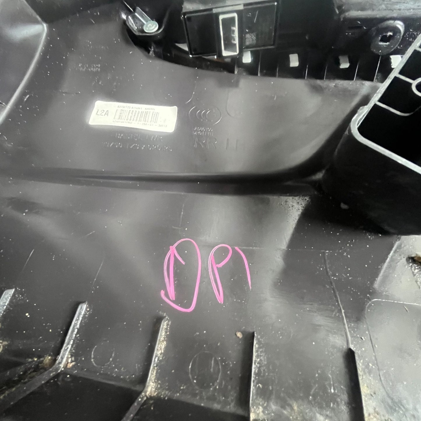 2015-2020 ACURA TLX REAR LEFT DRIVER SIDE INTERIOR DOOR TRIM PANEL BLACK OEM